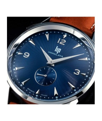 Montre Lip - Himalaya 40mm cadran bleu soleillé en stock