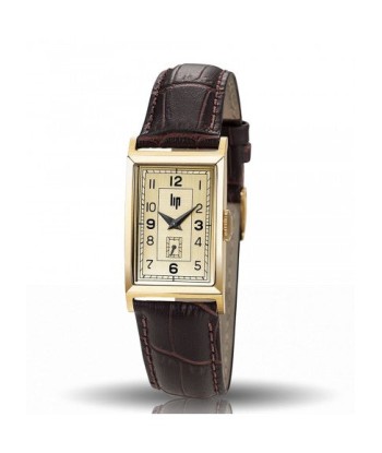 Montre Lip - Churchill T18 bracelet marron foncé Dans la société mordern