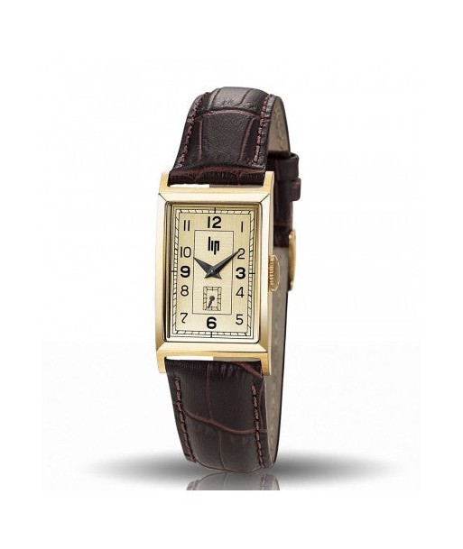 Montre Lip - Churchill T18 bracelet marron foncé Dans la société mordern