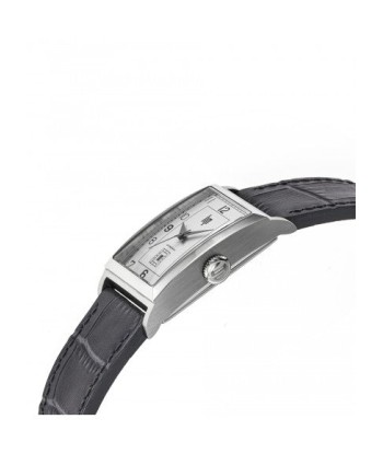 Montre Lip - Churchill T26 auto bracelet cuir gris pas chere