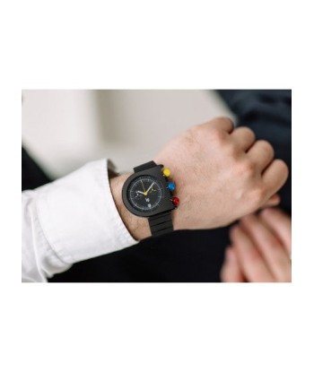 Montre Lip - Mach 2000 chronographe seconde chrono jaune commande en ligne