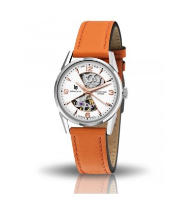 Montre Lip - Himalaya 33mm sablier bracelet orange En savoir plus