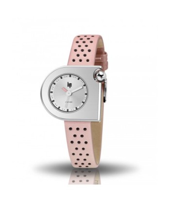 Montre Lip - Mach 2000 mini bracelet cuir rose shop