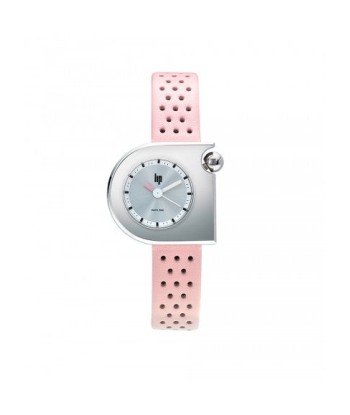 Montre Lip - Mach 2000 mini bracelet cuir rose shop