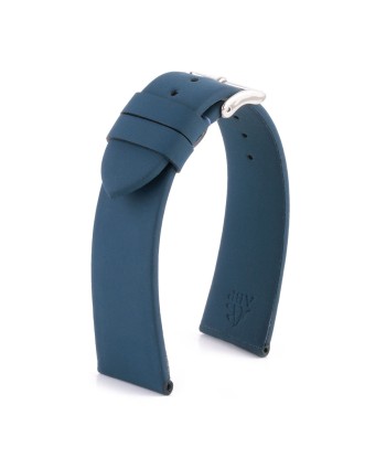 Bracelet classique "Essential" - Bracelet-montre cuir - Veau rubber (noir, gris, bleu, vert...) en linge