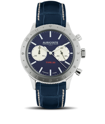 Montre Auricoste - Grand bleu outlet