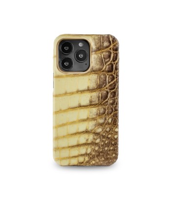 Coque cuir Himalaya pour iPhone 13 ( Pro / Max ) - Alligator de technologie