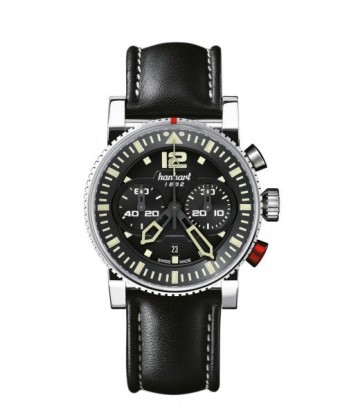 Montre Hanhart 1882 - Primus Pilot Noir Vous souhaitez 