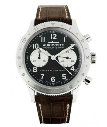 Montre Auricoste - Chronographe Flyback Type 20 compteurs argent offre 