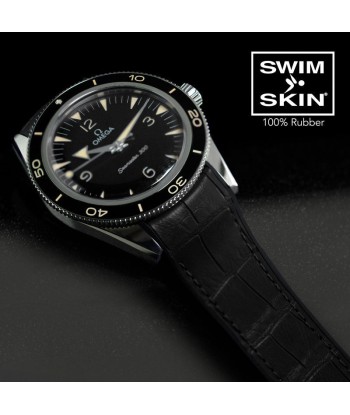 Omega - Rubber B - Bracelet caoutchouc pour Seamaster 300 Heritage - SwimSkin® Alligator & Ballistic Comparez plus de prix