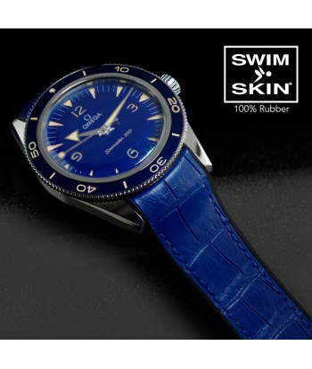 Omega - Rubber B - Bracelet caoutchouc pour Seamaster 300 Heritage - SwimSkin® Alligator & Ballistic Comparez plus de prix