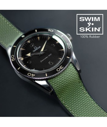 Omega - Rubber B - Bracelet caoutchouc pour Seamaster 300 Heritage - SwimSkin® Alligator & Ballistic Comparez plus de prix