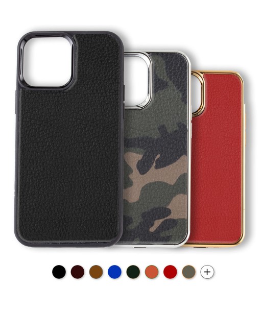 Coque "Sport case" cuir pour iPhone 15 & 14 ( tous modèles ) - Buffle les muscles