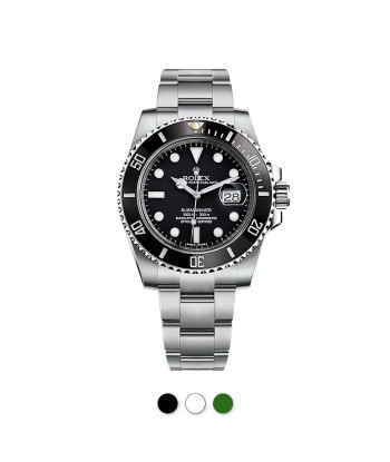 Rolex - Rubber B - Bracelet caoutchouc pour Submariner 40mm Ceramic - SwimSkin® Les êtres humains sont 