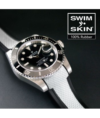 Rolex - Rubber B - Bracelet caoutchouc pour Submariner 40mm Ceramic - SwimSkin® Les êtres humains sont 