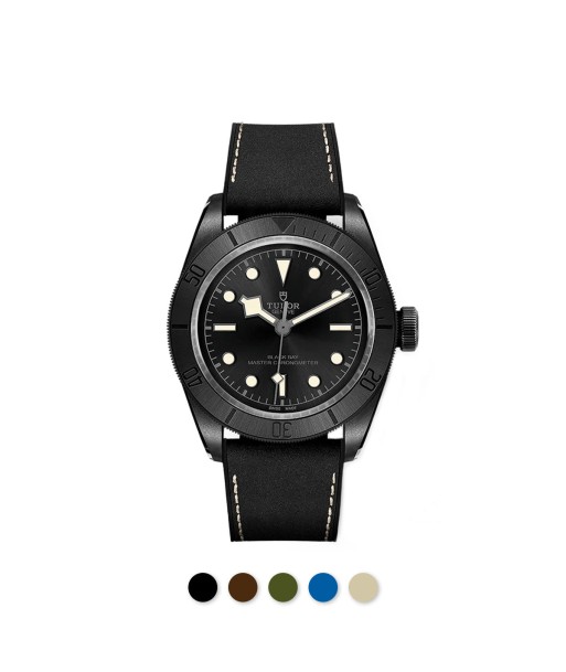 Tudor - Rubber B - Bracelet caoutchouc pour Black Bay 41mm Ceramic - SwimSkin® la chaussure