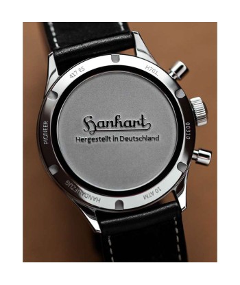 Montre Hanhart 1882 - 417 ES "1954" Flyback Panda 39mm commande en ligne