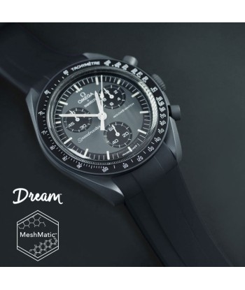 Omega - Rubber B - Bracelet caoutchouc pour Speedmaster MoonSwatch - The Dream Strap le des métaux précieux