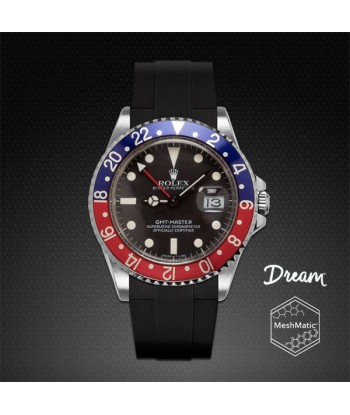 Rolex - Rubber B - Bracelet caoutchouc pour GMT Master - The Dream Strap de technologie