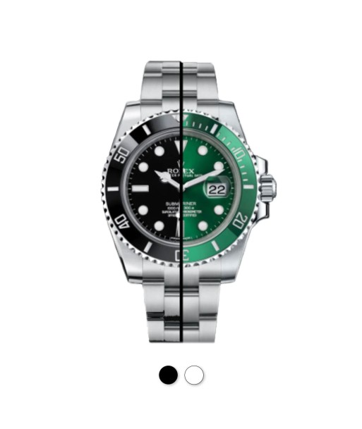 Rolex - Rubber B - Bracelet caoutchouc pour Submariner 40mm Ceramic - The Dream Strap online