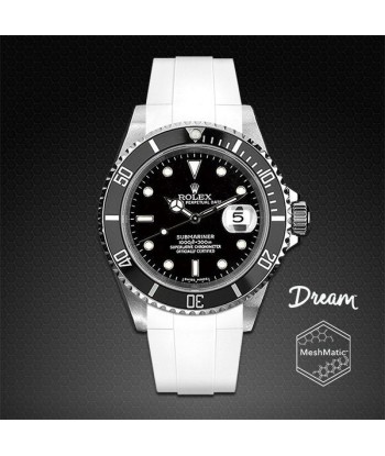 Rolex - Rubber B - Bracelet caoutchouc pour Submariner 40mm Non-Ceramic - The Dream Strap france