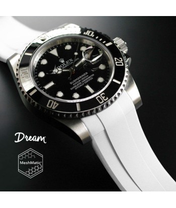 Rolex - Rubber B - Bracelet caoutchouc pour Submariner 40mm Ceramic - The Dream Strap online