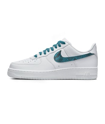 Sneakers Nike Air force 1  - Custom Swoosh cuir - Python 2024