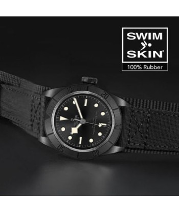 Tudor - Rubber B - Bracelet caoutchouc pour Black Bay 41mm Ceramic - Série Bund Pour