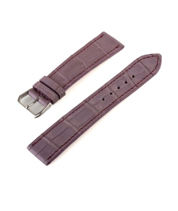 Bracelet montre "Solo" Alligator - Largeur 20mm / Taille M (n° 7) paiement sécurisé