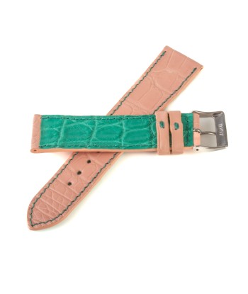 Bracelet montre "Solo" Alligator - Largeur 21mm / Taille M (n° 6) 50-70% off 