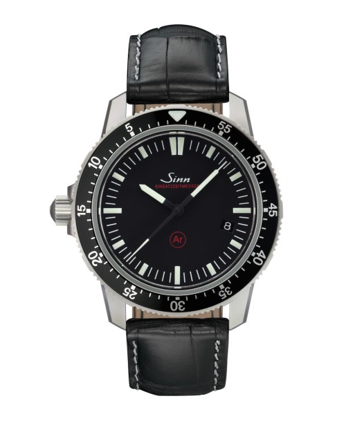 Montre Sinn - EZM 3F - Leather strap la colonne vertébrale