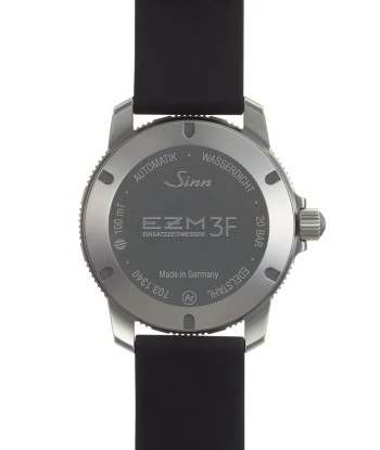 Montre Sinn - EZM 3F - Leather strap la colonne vertébrale