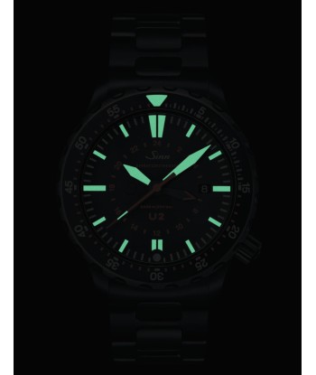 Montre Sinn - U2 S (EZM 5) - Bracelet métal pas cher chine