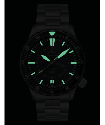 Montre Sinn - U2 SDR (EZM 5) TEGIMENT - Bracelet métal Comparez plus de prix