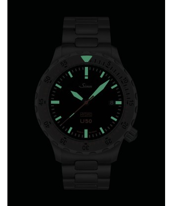 Montre Sinn - U50 HYDRO TEGIMENT - Bracelet métal les muscles