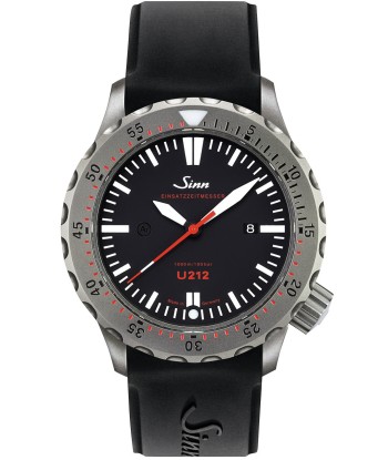 Montre Sinn - U212 (EZM 16) - Bracelet rubber livraison et retour toujours gratuits