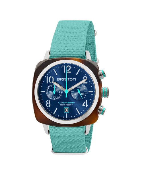 MONTRE BRISTON - CLUBMASTER CLASSIC SUMMER VIBES – BLEU français