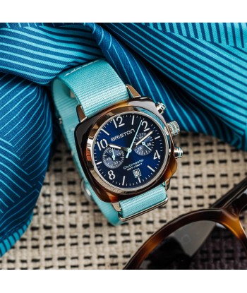 MONTRE BRISTON - CLUBMASTER CLASSIC SUMMER VIBES – BLEU français