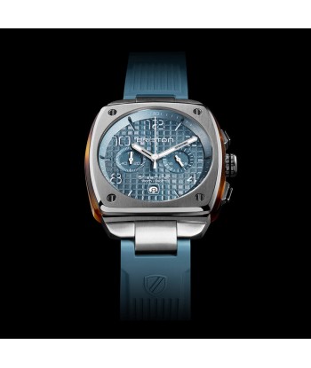 MONTRE BRISTON - STREAMLINER URBAN CHRONO ACIER ET ACÉTATE – BLEU GLACIER meilleur choix