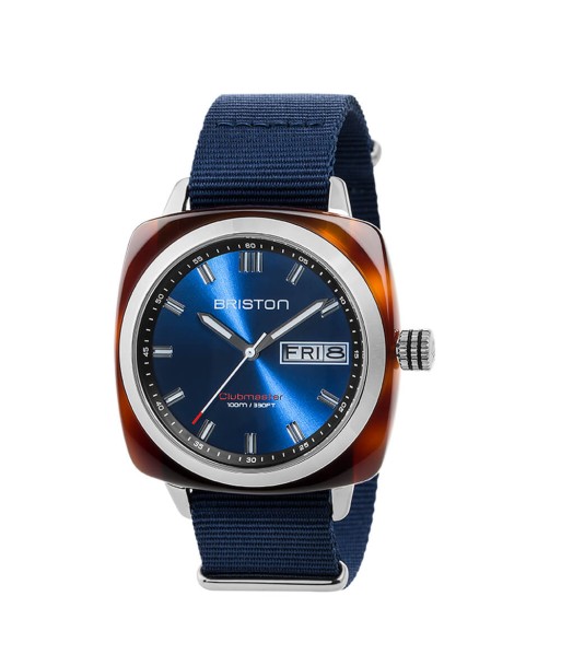 MONTRE BRISTON - CLUBMASTER SPORT HMS – BLEU rembourrage situé sous