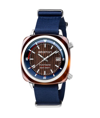 MONTRE BRISTON - CLUBMASTER DIVER YACHTING ACÉTATE – BLEU MARINE s'inspire de l'anatomie humaine