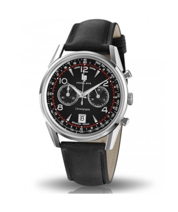 Lip Watch - Himalaya 40mm Chronograph Black Dial basket pas cher