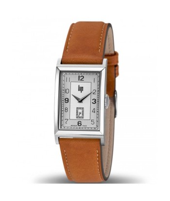 Lip Watch - Churchill T24 Light Brown Leather Strap Jusqu'à 80% De Réduction