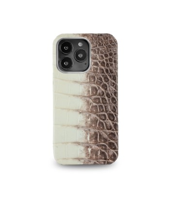 Leather iPhone HIMALAYA case / cover - iPhone 13 ( Pro / Max ) - Genuine alligator Découvrez la collection