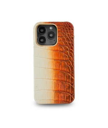 Leather iPhone HIMALAYA case / cover - iPhone 13 ( Pro / Max ) - Genuine alligator Découvrez la collection