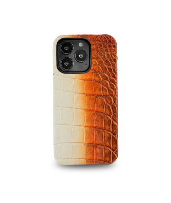 Leather iPhone HIMALAYA case / cover - iPhone 13 ( Pro / Max ) - Genuine alligator Découvrez la collection