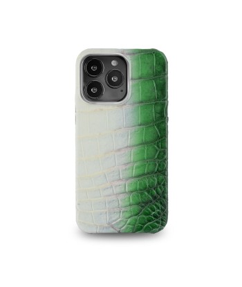 Leather iPhone HIMALAYA case / cover - iPhone 13 ( Pro / Max ) - Genuine alligator Découvrez la collection