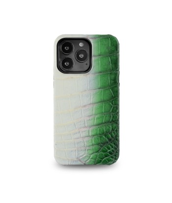 Leather iPhone HIMALAYA case / cover - iPhone 13 ( Pro / Max ) - Genuine alligator Découvrez la collection