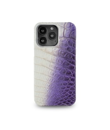 Leather iPhone HIMALAYA case / cover - iPhone 13 ( Pro / Max ) - Genuine alligator Découvrez la collection