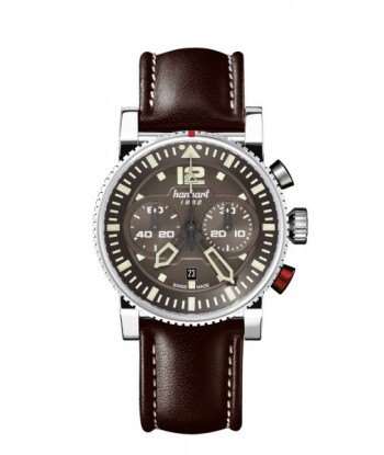 Hanhart 1882 Watch - Primus Pilot Brown Pour